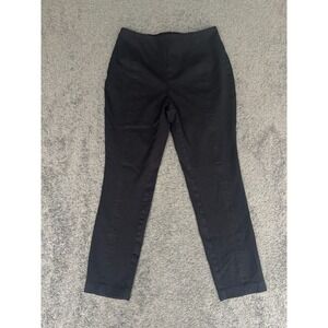 Lysse Pants Women's Small Black‎ Cotton Viscose Pockets Elastic Waist Pullover